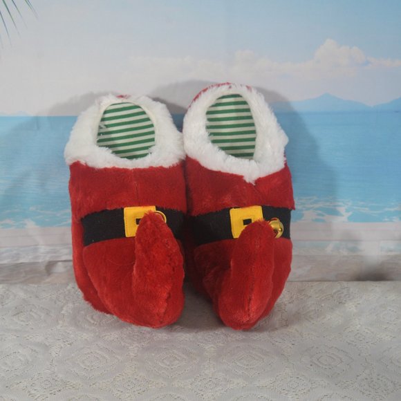 Elf Slippers with Bells Size L/XL 9-11 Unisex - Picture 4 of 5